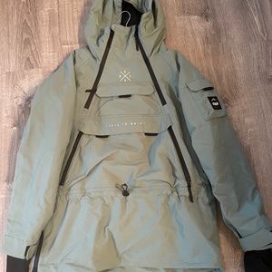Dope Akin W Snowboard Jacket Women Faded Green